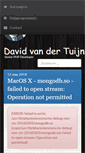 Mobile Screenshot of davidvandertuijn.nl