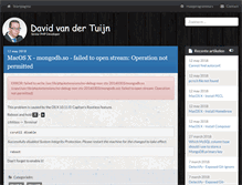 Tablet Screenshot of davidvandertuijn.nl